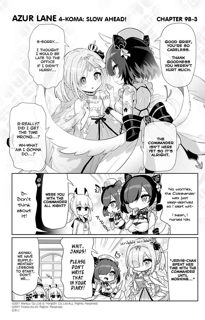 Page 3 Chapter 98 Azur Lane: Bisoku Zensin!