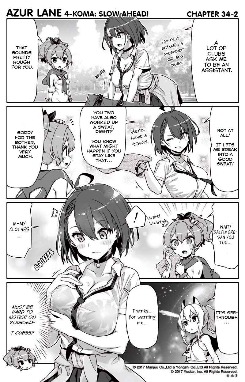 Page 2 Chapter 34 Azur Lane: Bisoku Zensin!