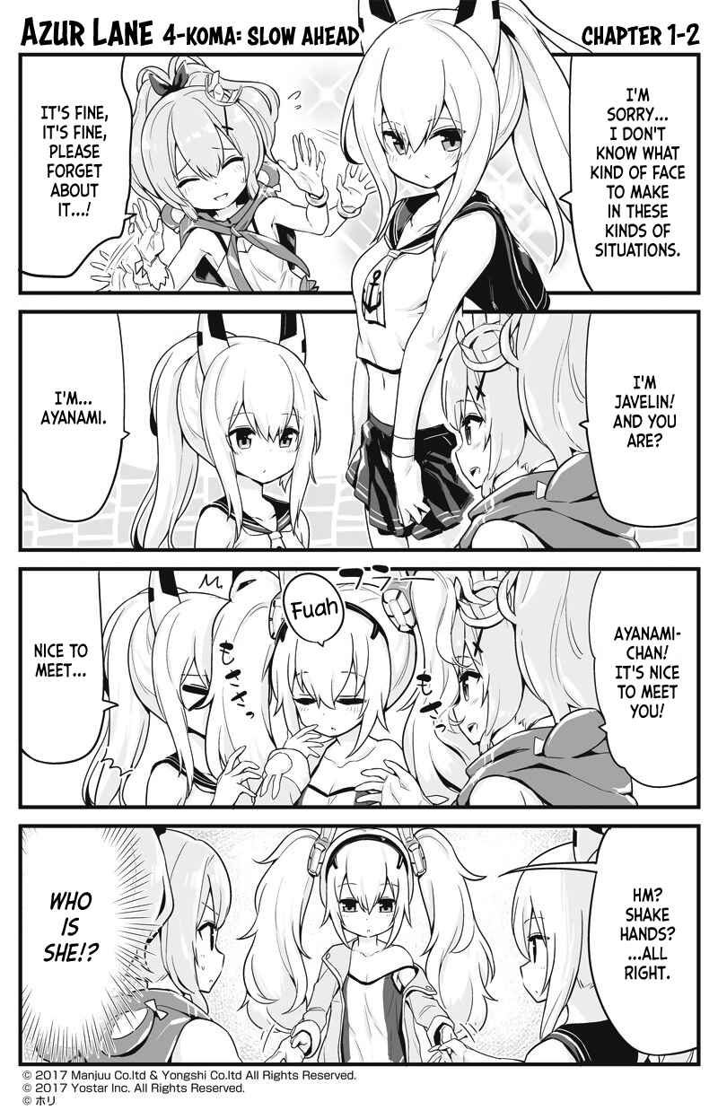 Page 1 Chapter 2 Azur Lane: Bisoku Zensin!