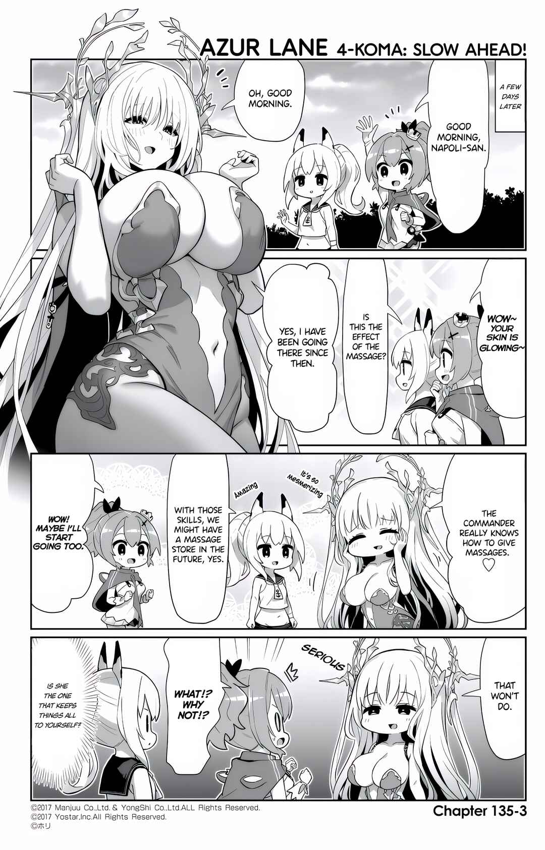 Page 3 Chapter 135 Azur Lane: Bisoku Zensin!