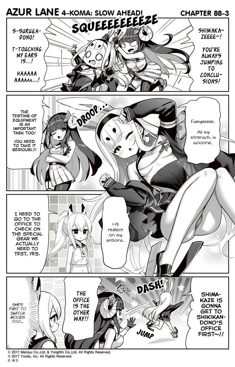 Page 3 Chapter 88 Azur Lane: Bisoku Zensin!