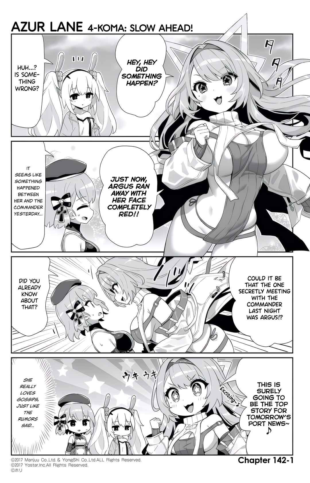 Page 1 Chapter 142 Azur Lane: Bisoku Zensin!