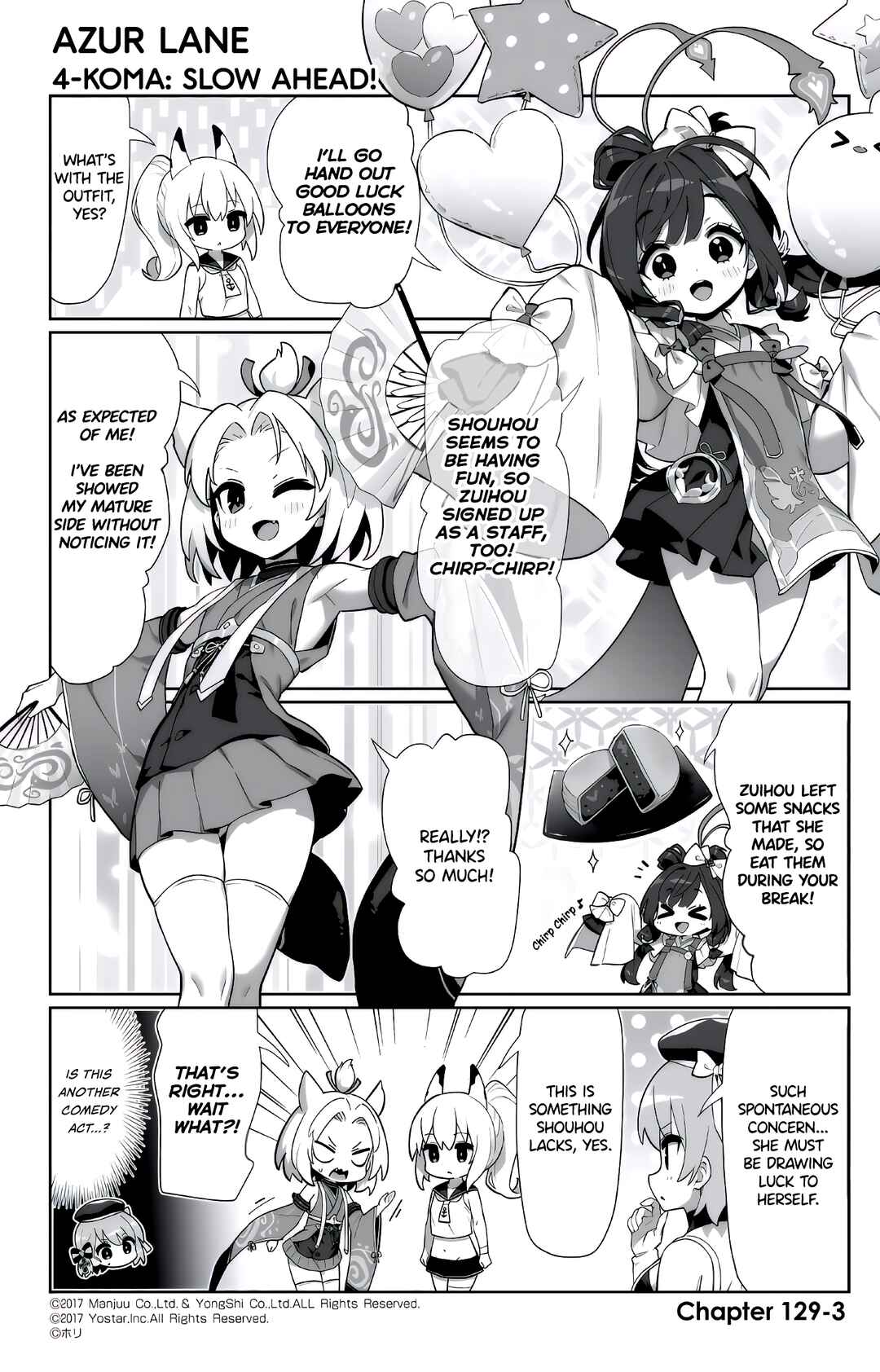Page 3 Chapter 129 Azur Lane: Bisoku Zensin!