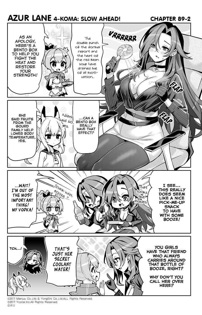 Page 2 Chapter 89 Azur Lane: Bisoku Zensin!