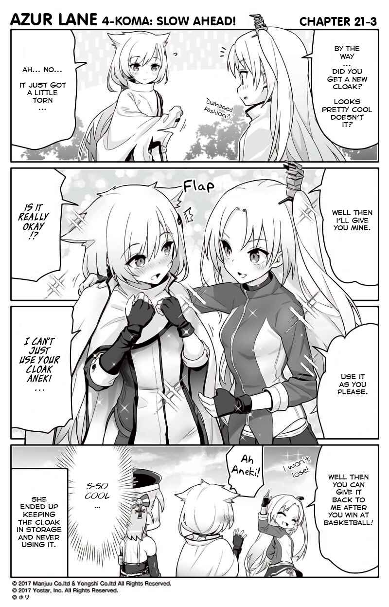 Page 3 Chapter 21 Azur Lane: Bisoku Zensin!