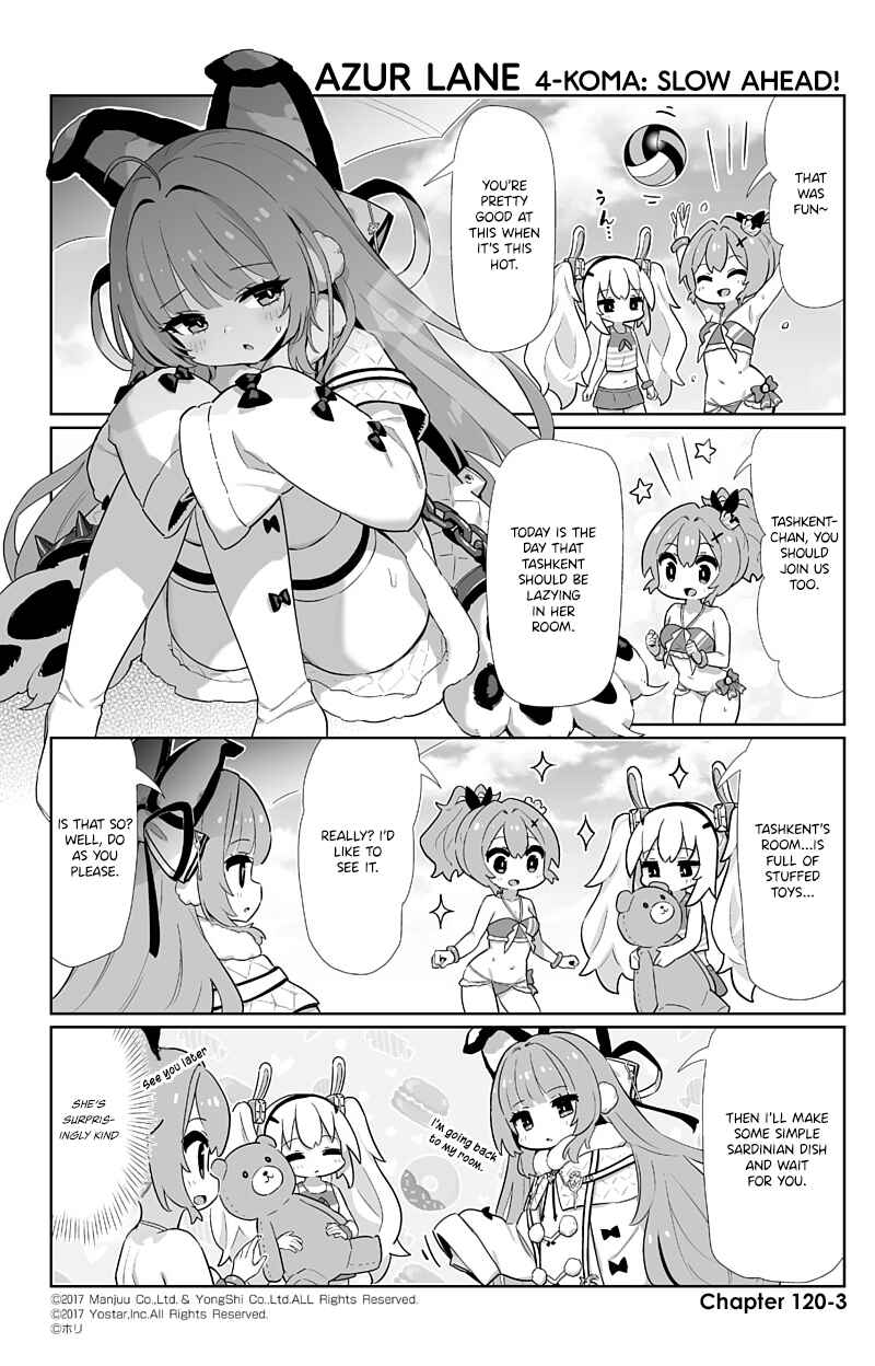 Page 3 Chapter 120 Azur Lane: Bisoku Zensin!