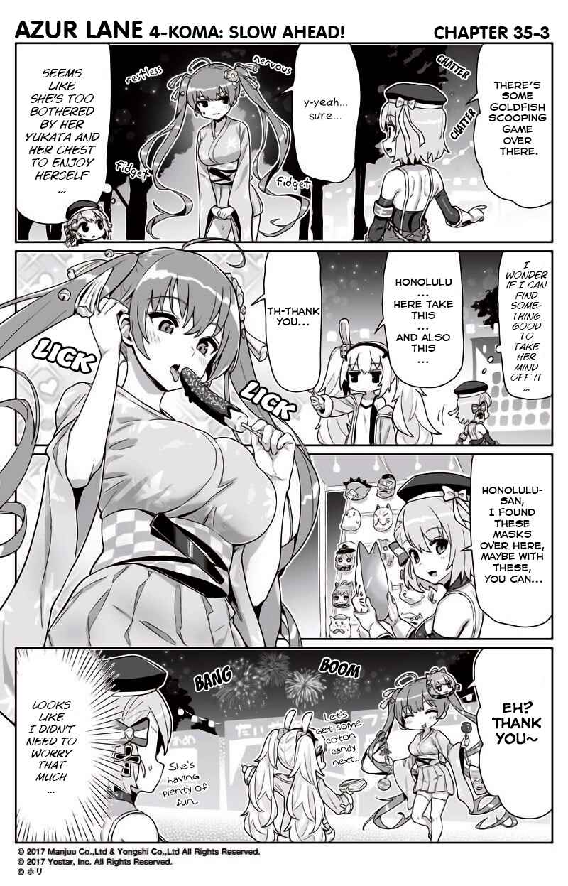 Page 3 Chapter 35 Azur Lane: Bisoku Zensin!