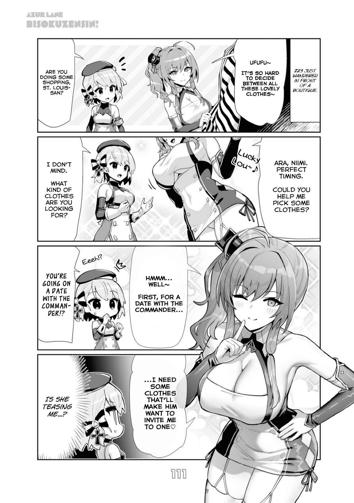 Page 2 Chapter 76.1 Azur Lane: Bisoku Zensin!