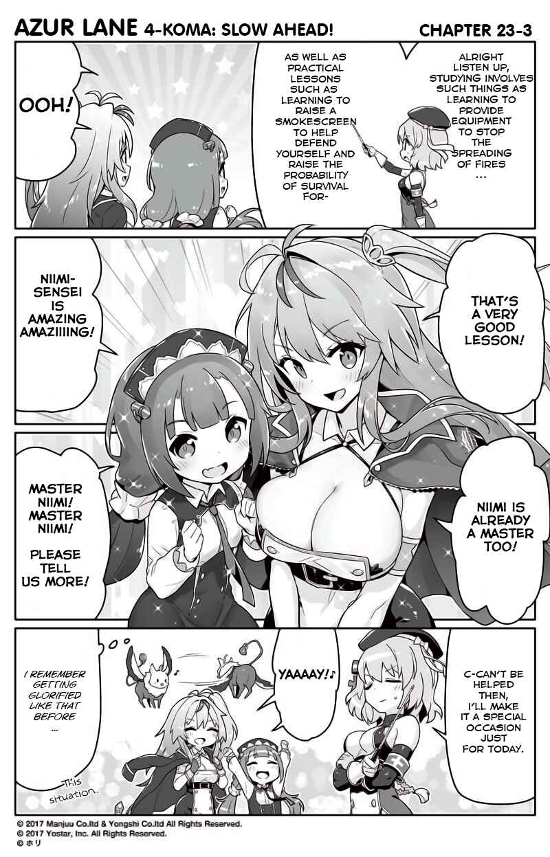 Page 3 Chapter 23 Azur Lane: Bisoku Zensin!