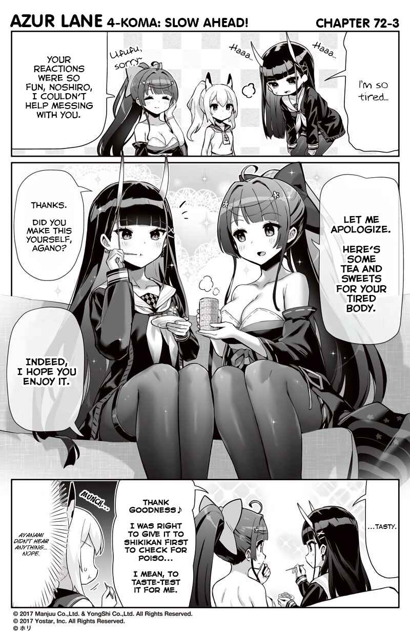 Page 3 Chapter 72 Azur Lane: Bisoku Zensin!