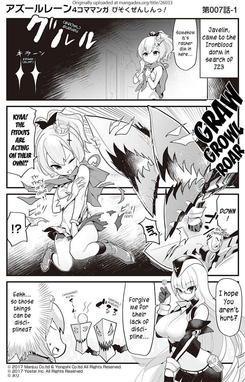 Page 1 Chapter 7 Azur Lane: Bisoku Zensin!