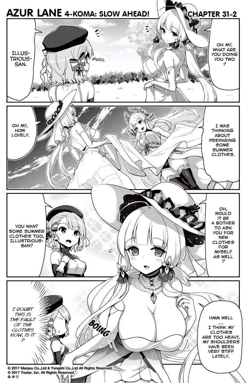 Page 2 Chapter 31 Azur Lane: Bisoku Zensin!
