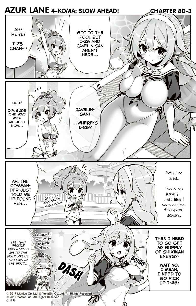 Page 3 Chapter 80 Azur Lane: Bisoku Zensin!