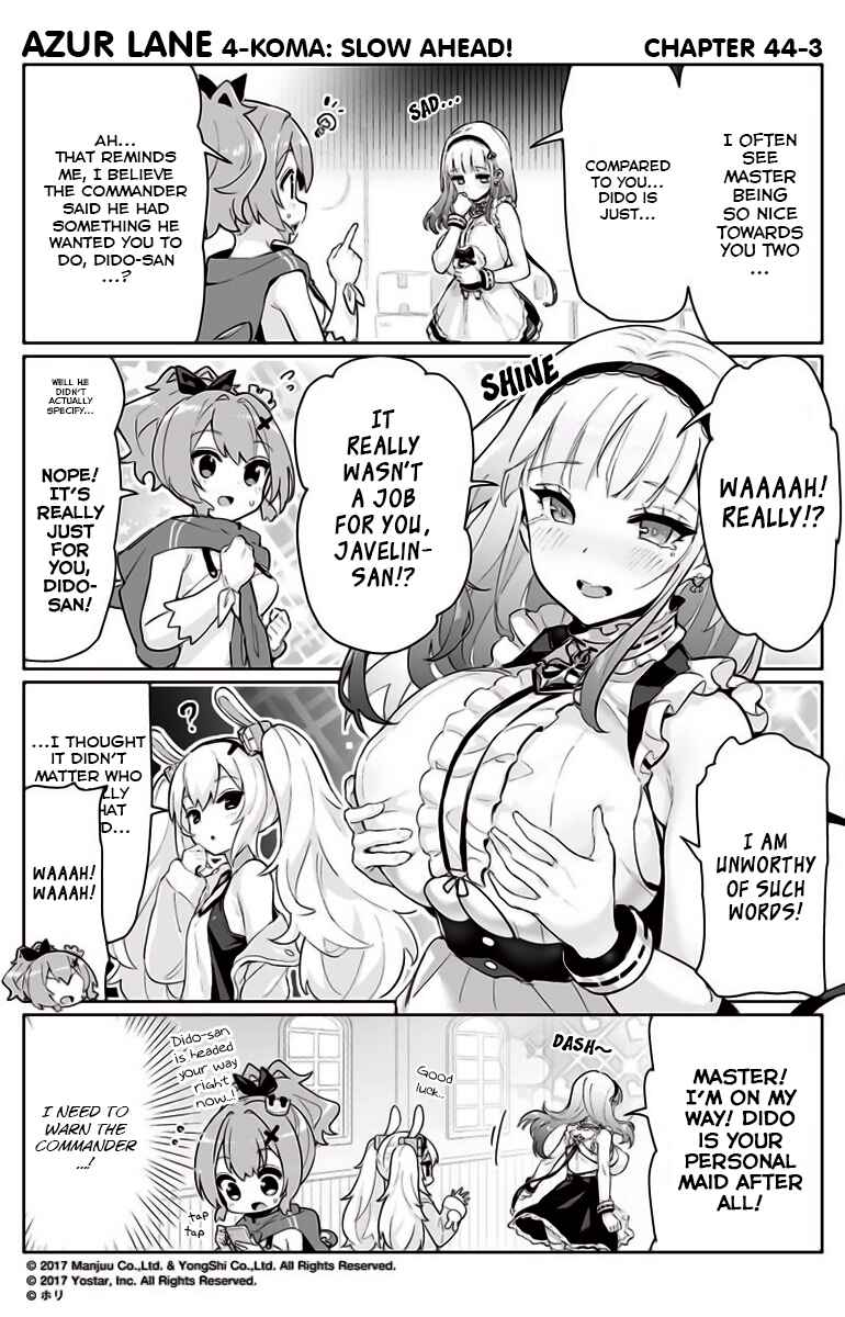 Page 3 Chapter 44 Azur Lane: Bisoku Zensin!
