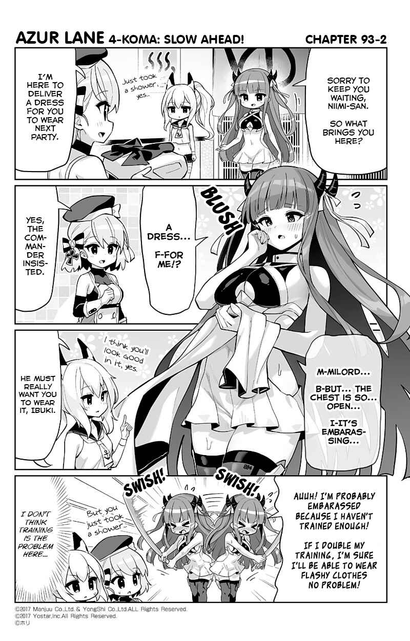 Page 2 Chapter 93 Azur Lane: Bisoku Zensin!