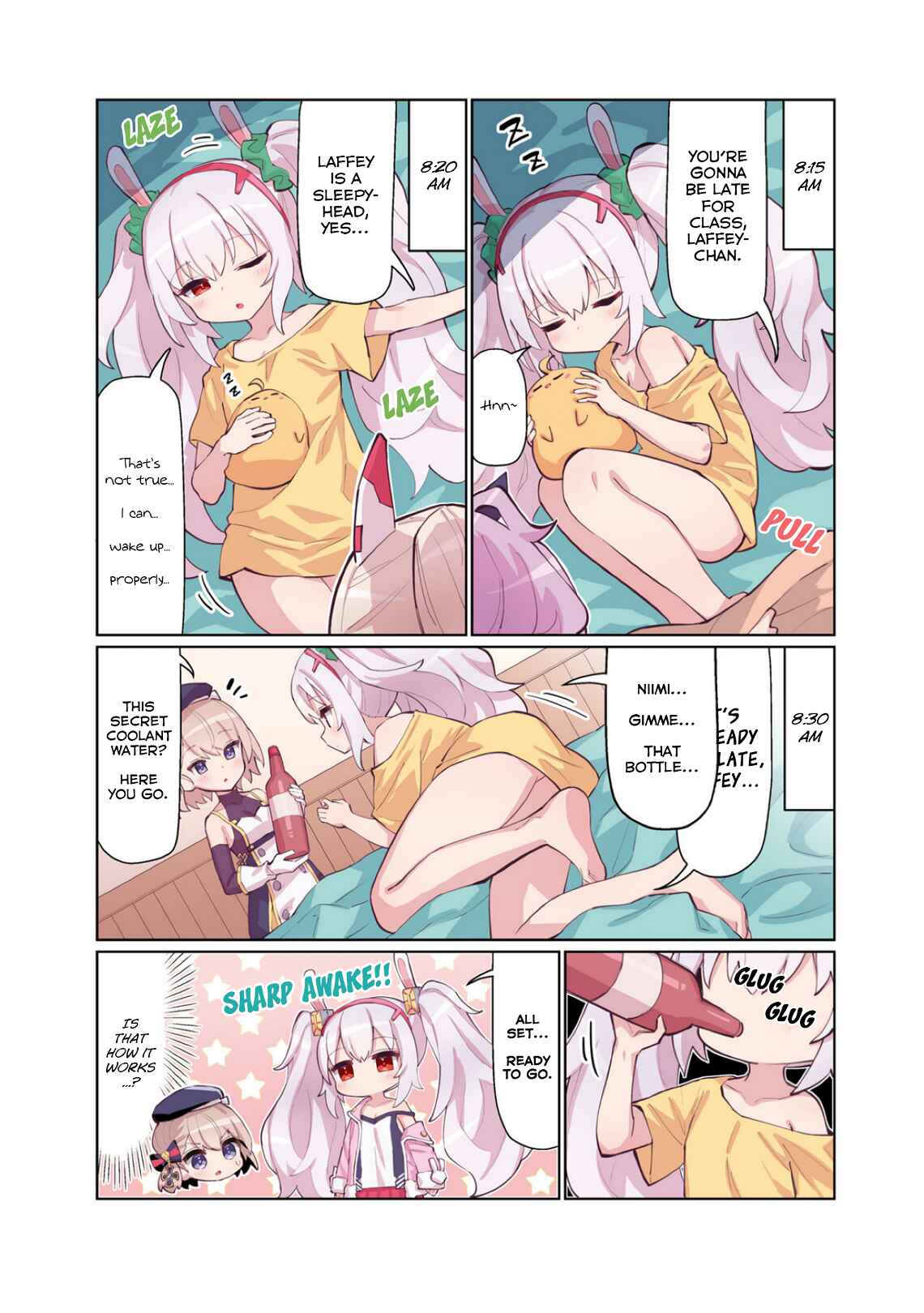 Page 1 Chapter 50.3 Azur Lane: Bisoku Zensin!