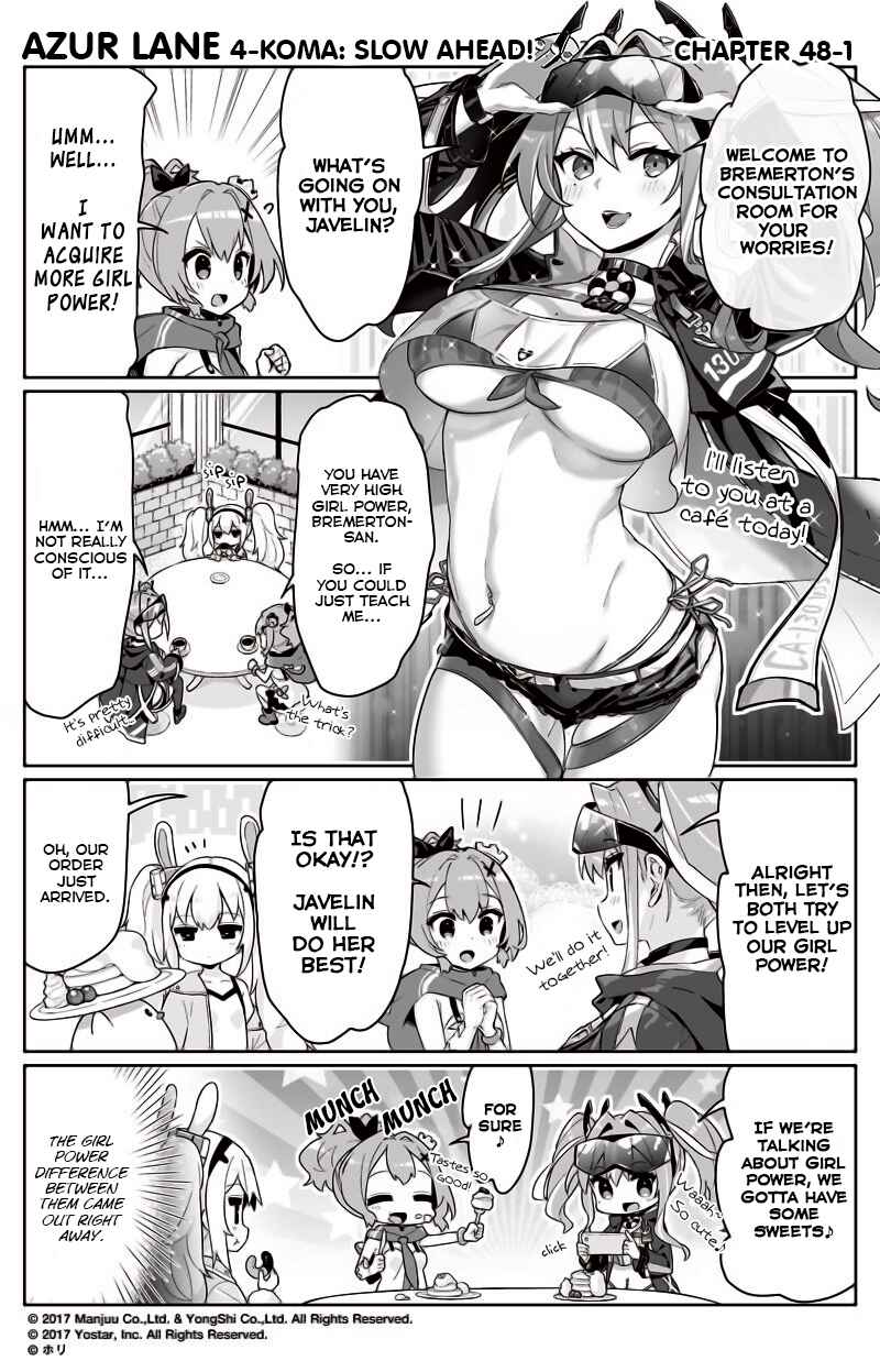 Page 1 Chapter 48 Azur Lane: Bisoku Zensin!