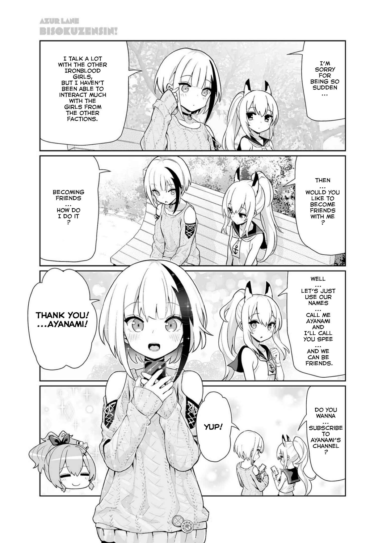 Page 4 Chapter 24.2 Azur Lane: Bisoku Zensin!