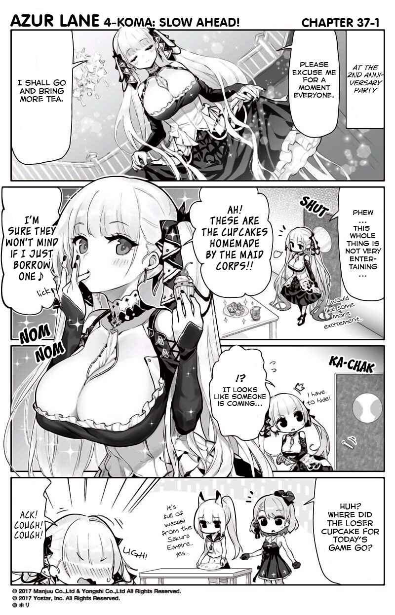 Page 1 Chapter 37 Azur Lane: Bisoku Zensin!