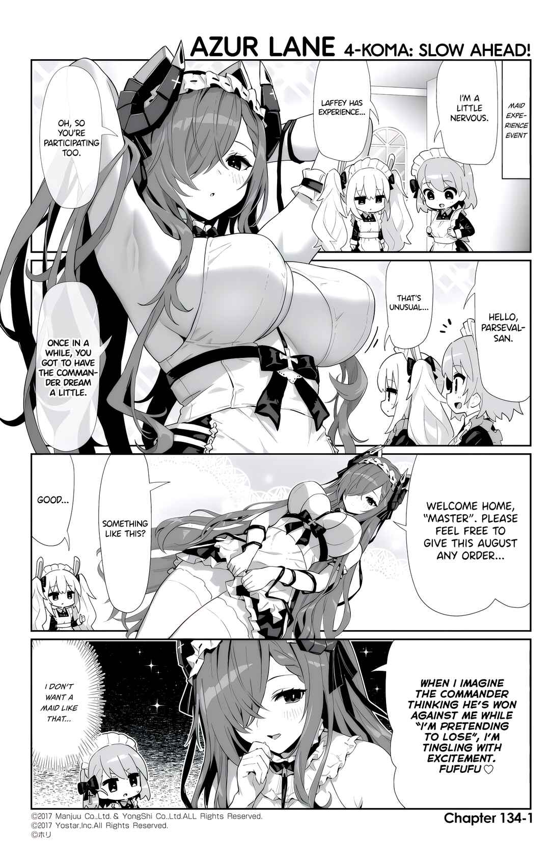 Page 1 Chapter 134 Azur Lane: Bisoku Zensin!