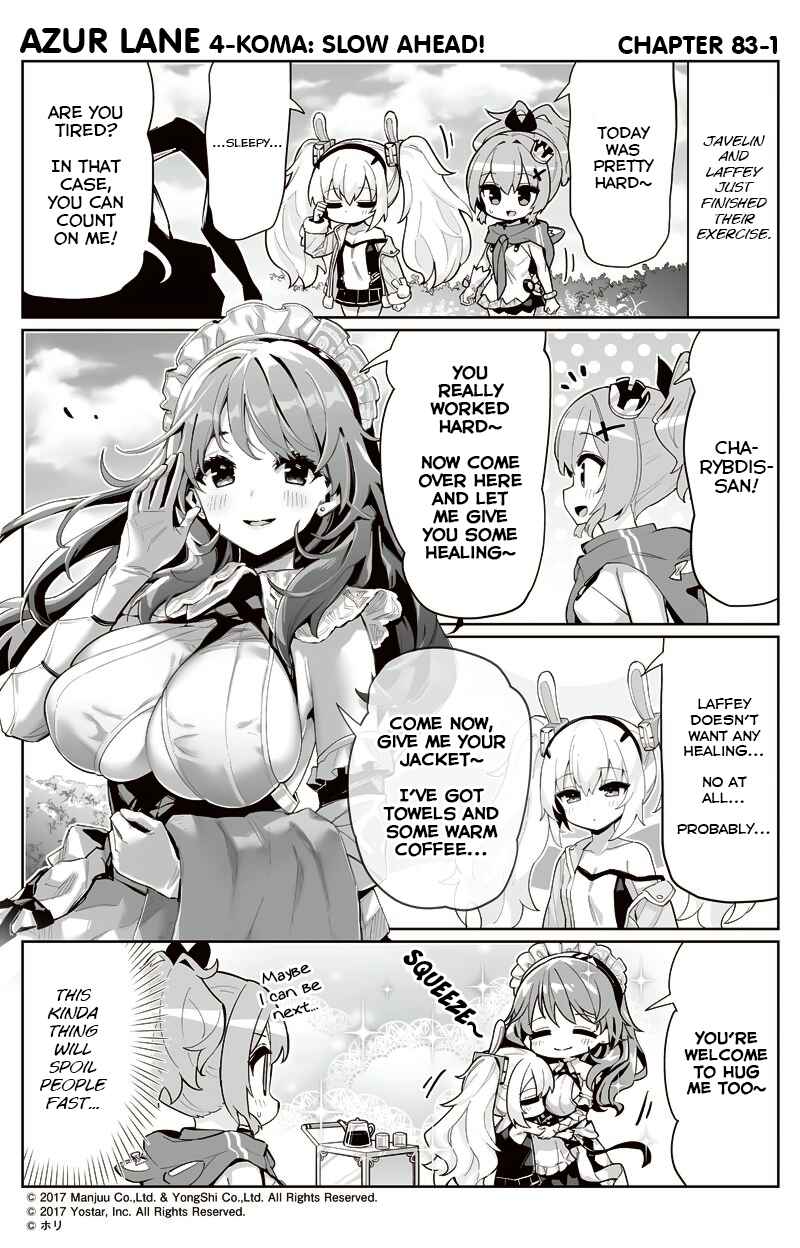 Page 1 Chapter 83 Azur Lane: Bisoku Zensin!