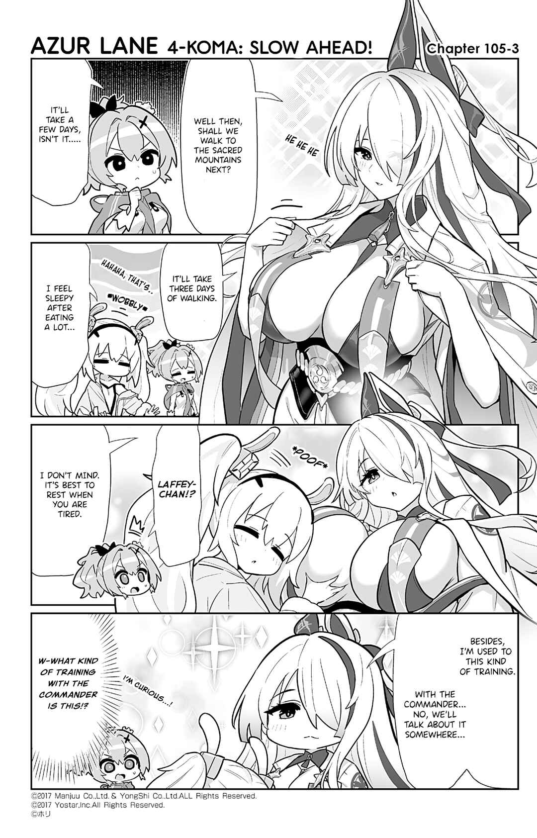 Page 3 Chapter 105 Azur Lane: Bisoku Zensin!