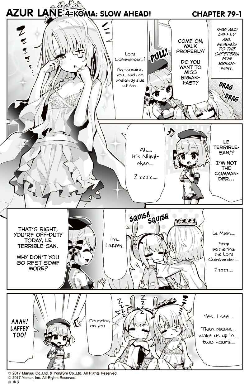 Page 1 Chapter 79 Azur Lane: Bisoku Zensin!