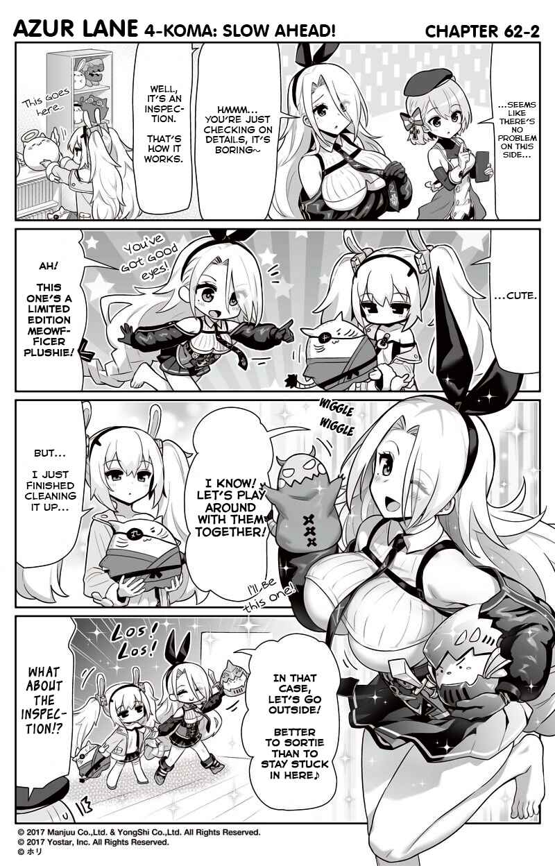 Page 2 Chapter 62 Azur Lane: Bisoku Zensin!