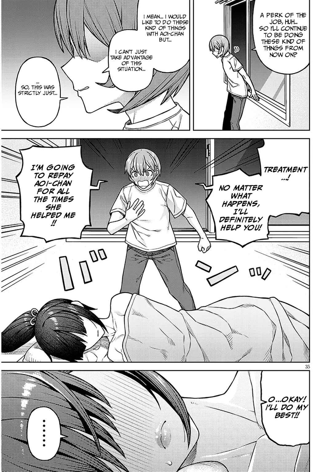 Page 36 Chapter 1 Kyou kara Boku wa, Kanojo no ✕✕ wo Kaishou Suru.