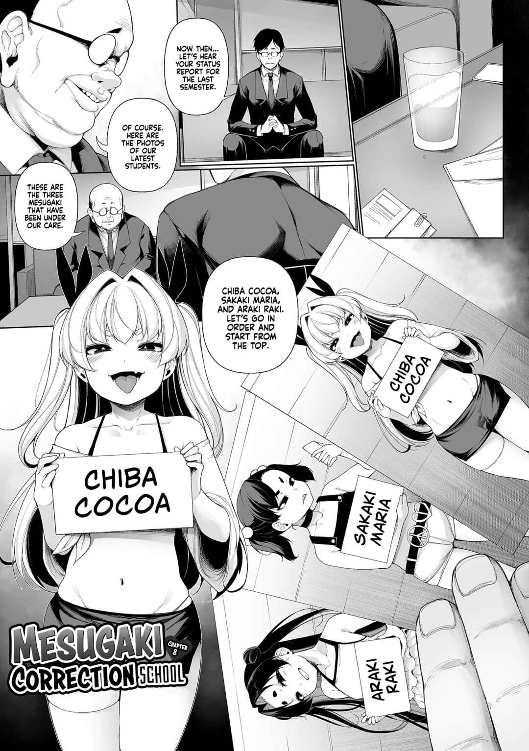 Page 1 Chapter 8 Mesugaki Correction School
