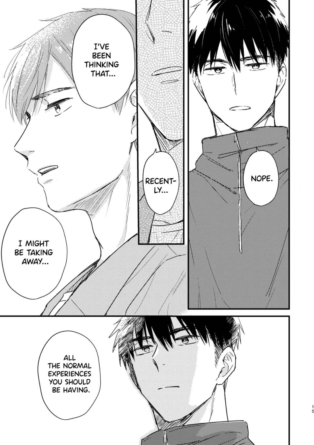 Page 15 Chapter 7.5 Kyou, Orenchi Yotteku?