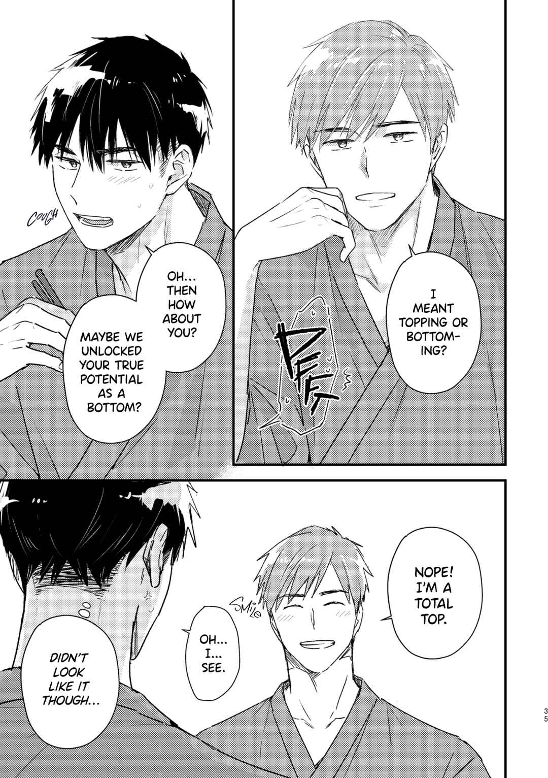 Page 35 Chapter 7.5 Kyou, Orenchi Yotteku?