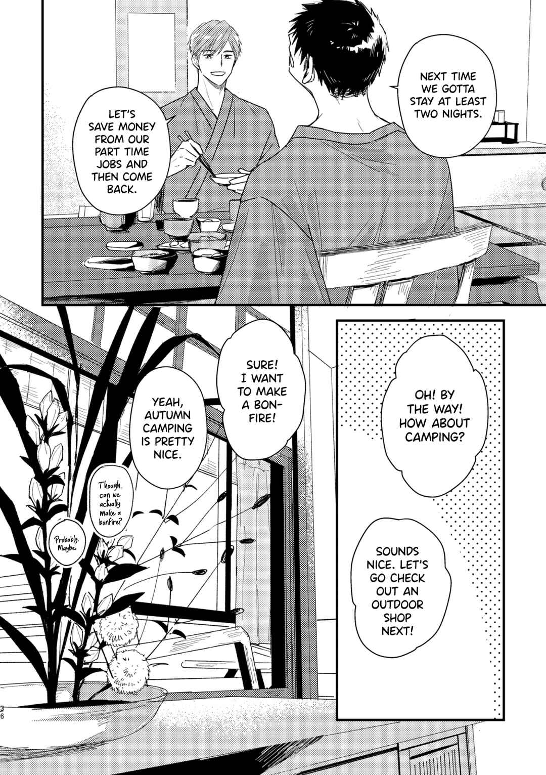 Page 36 Chapter 7.5 Kyou, Orenchi Yotteku?