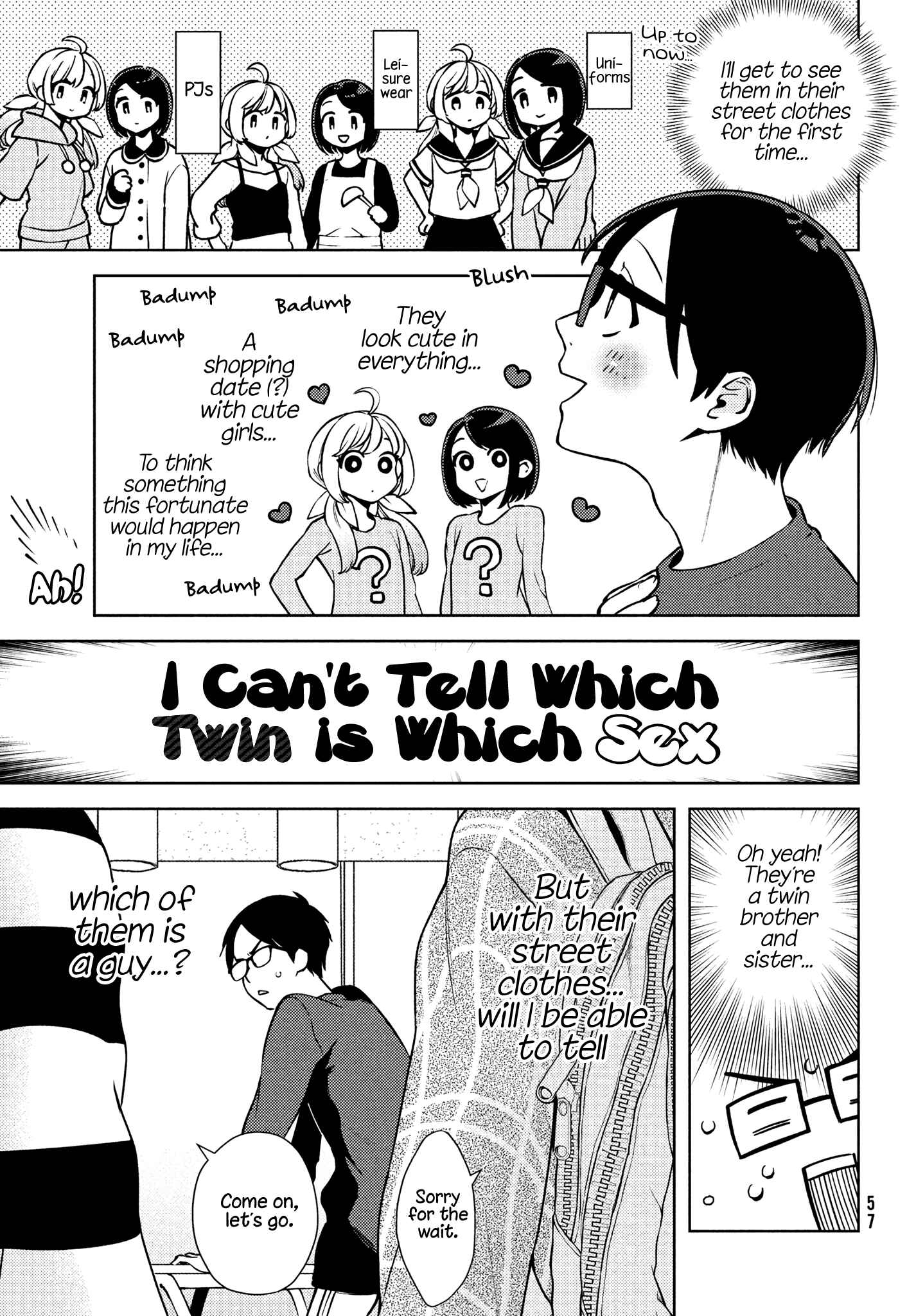 Page 7 Chapter 3 Futago no Danjo ga Wakaranai