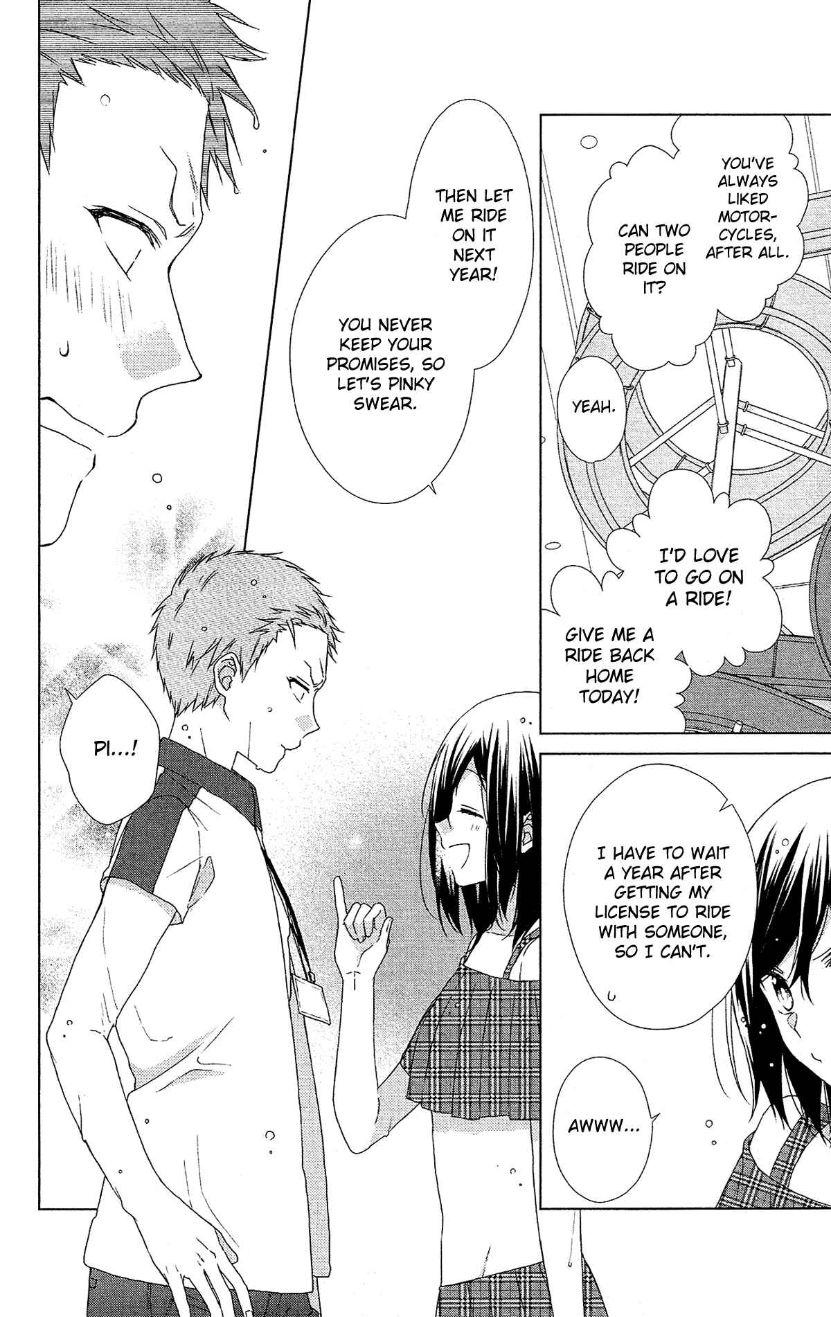 Page 15 Chapter 50 Mizutama Honey Boy