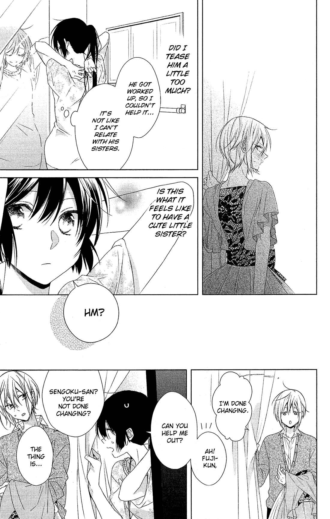 Page 19 Chapter 33 Mizutama Honey Boy