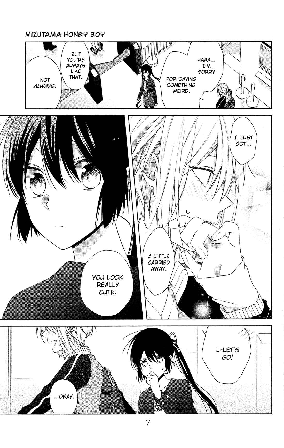 Page 10 Chapter 35 Mizutama Honey Boy