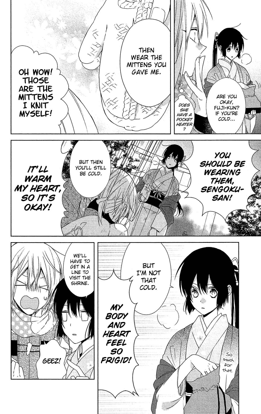Page 10 Chapter 45 Mizutama Honey Boy