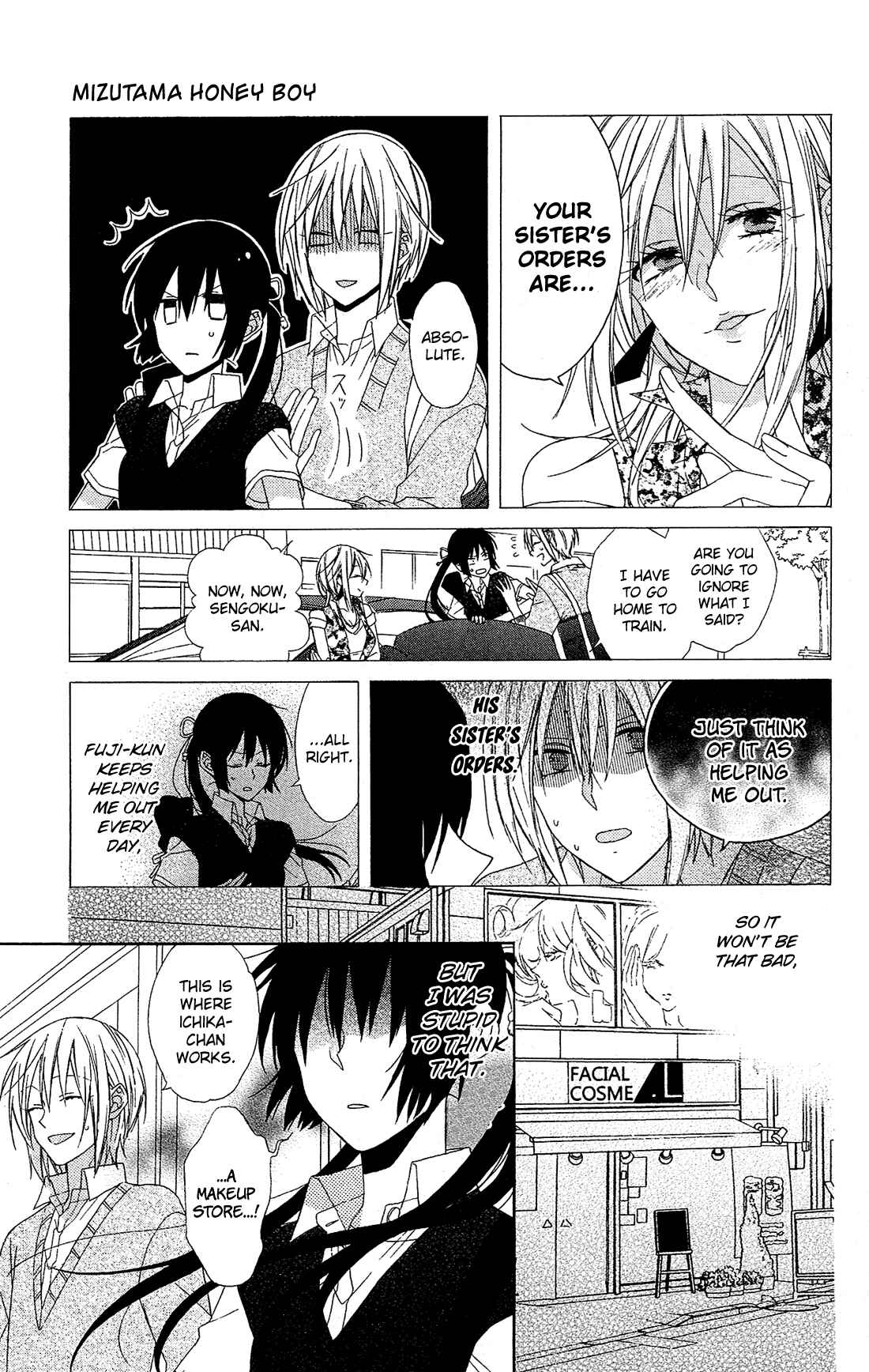 Page 9 Chapter 14 Mizutama Honey Boy