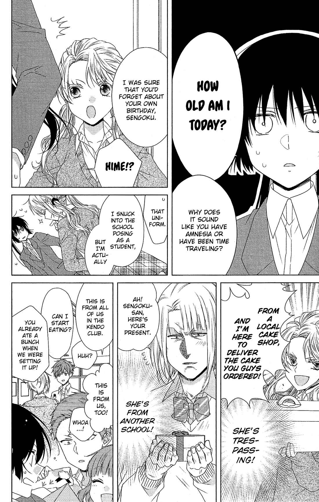 Page 11 Chapter 34 Mizutama Honey Boy