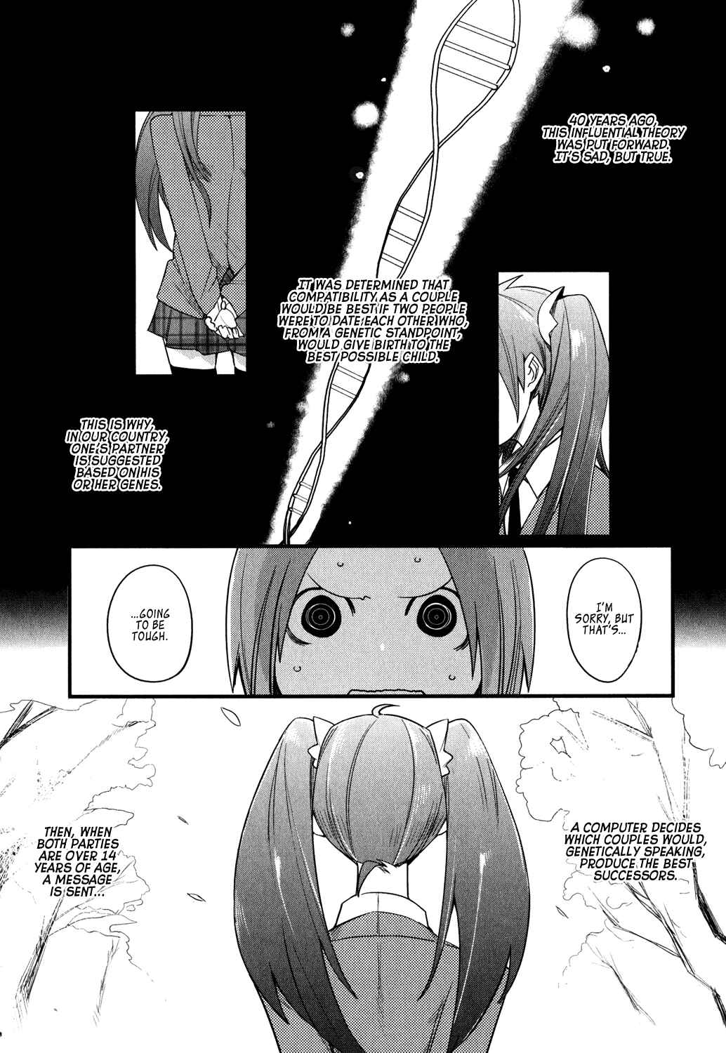 Page 4 Chapter 0 Sore wa Totsuzen, Unmei no Aite ga