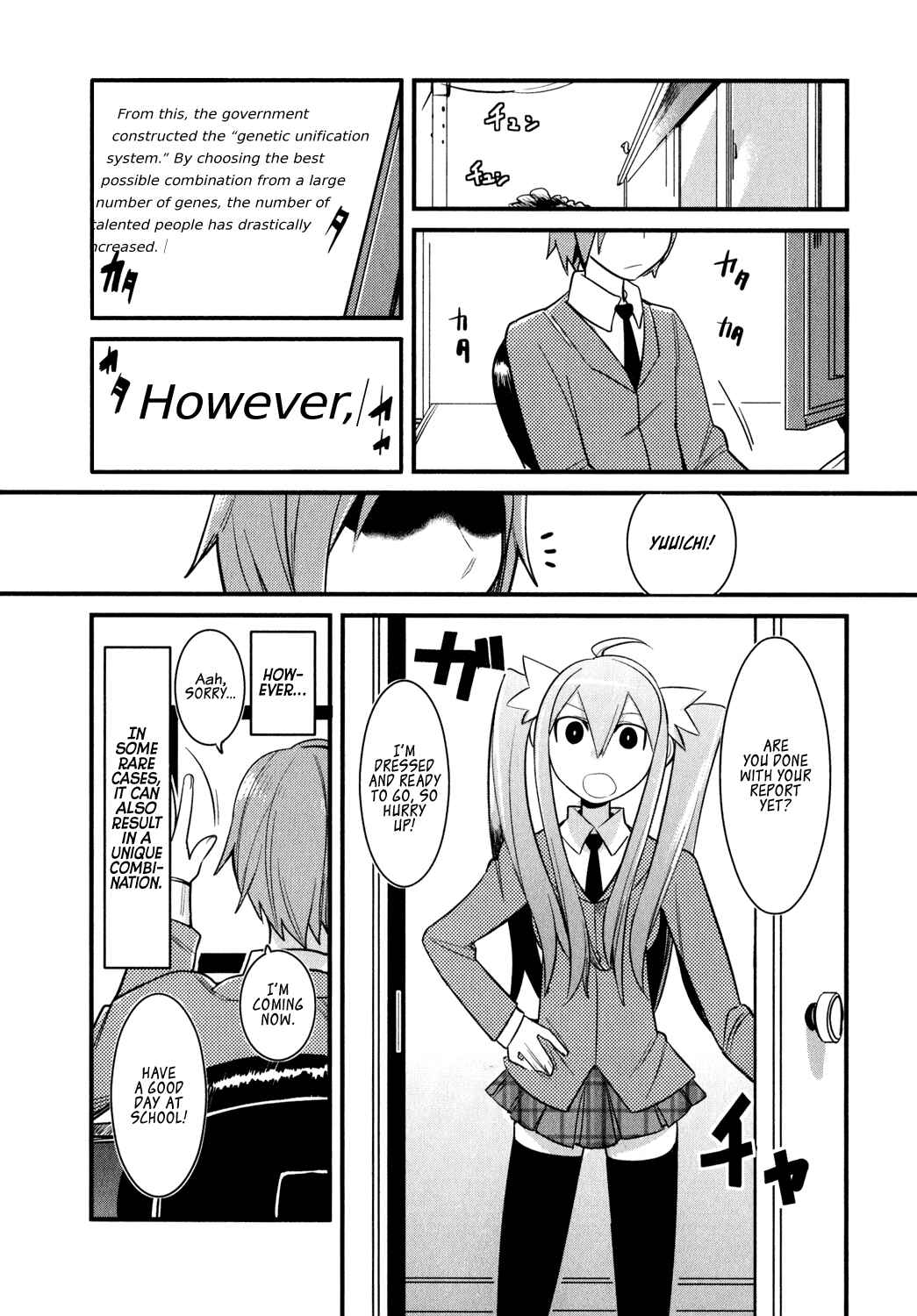 Page 56 Chapter 0 Sore wa Totsuzen, Unmei no Aite ga