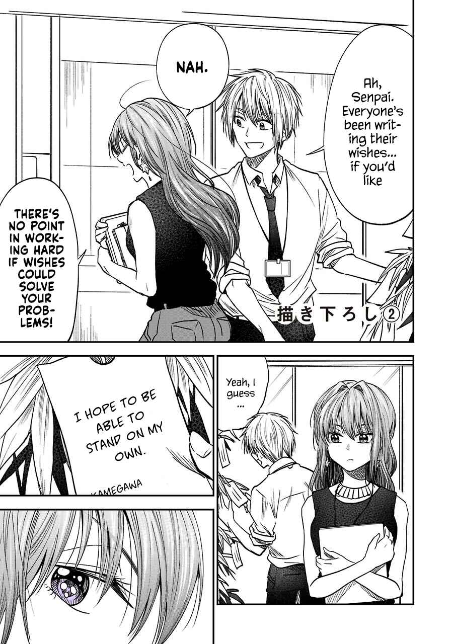 Page 1 Chapter 12.2 Bukiyou na Senpai.