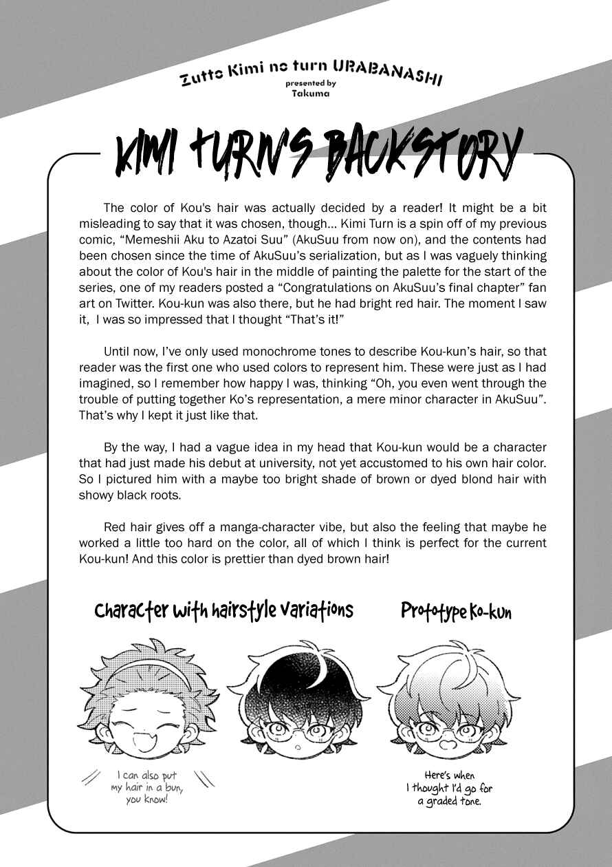 Page 22 Chapter 2 Zutto Kimi no Turn
