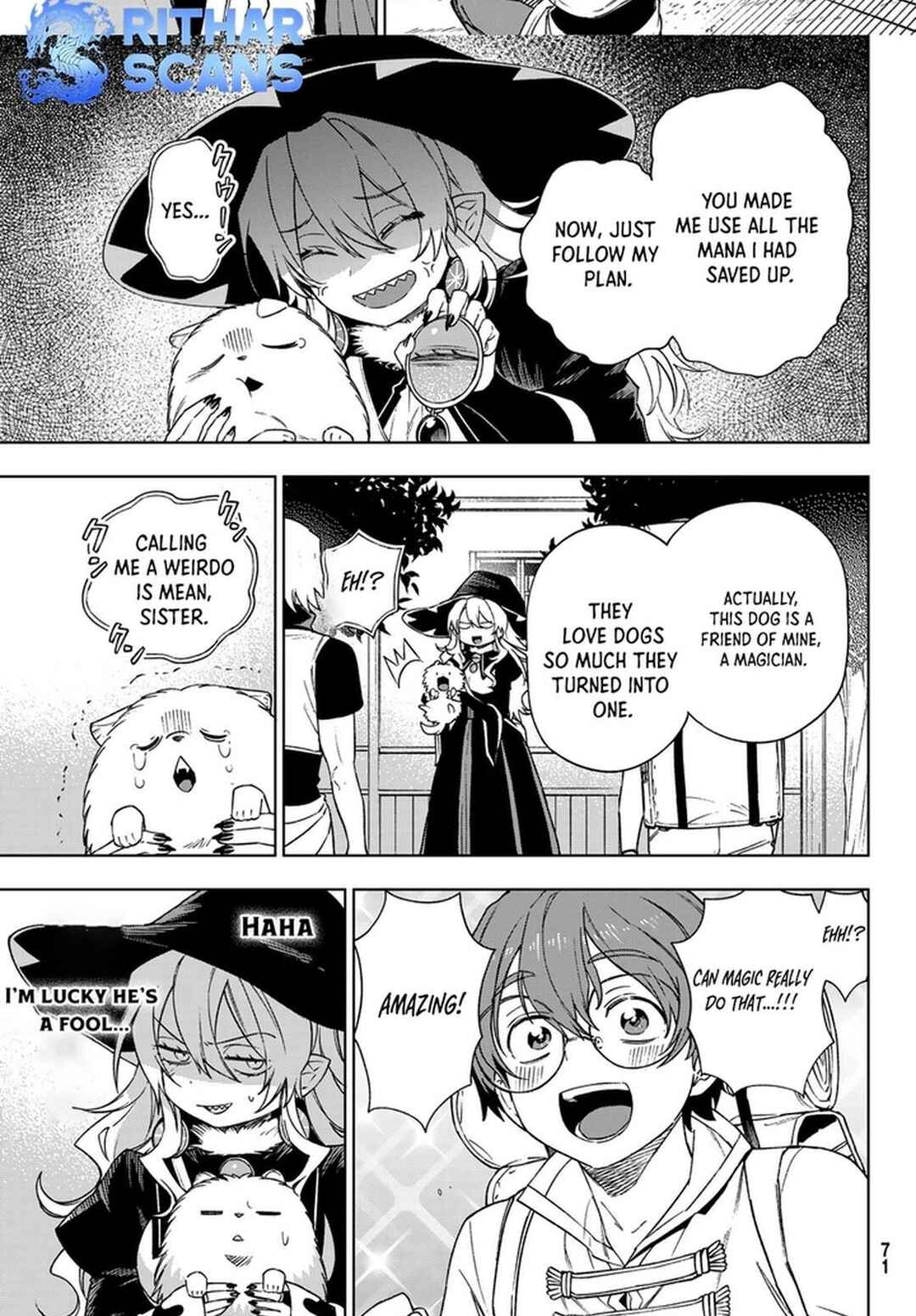 Page 38 Chapter 3 Shuuen no Majo to Sekai no Tabi
