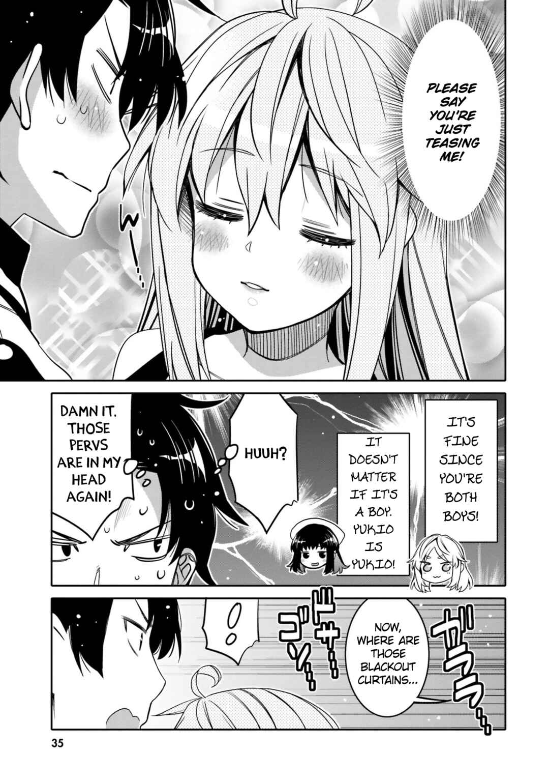 Page 13 Chapter 20 Ore no tomodachi ♂♀ ga kawai sugite komaru!