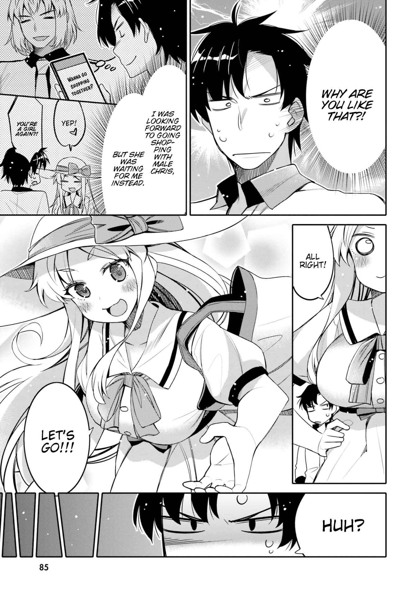 Page 3 Chapter 11 Ore no tomodachi ♂♀ ga kawai sugite komaru!