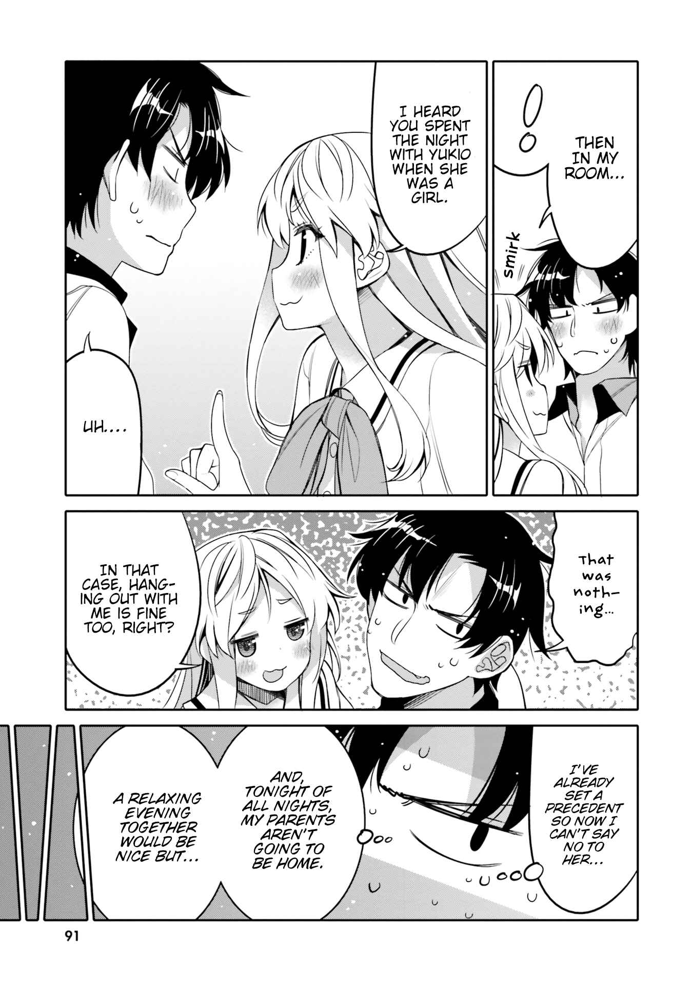 Page 9 Chapter 11 Ore no tomodachi ♂♀ ga kawai sugite komaru!