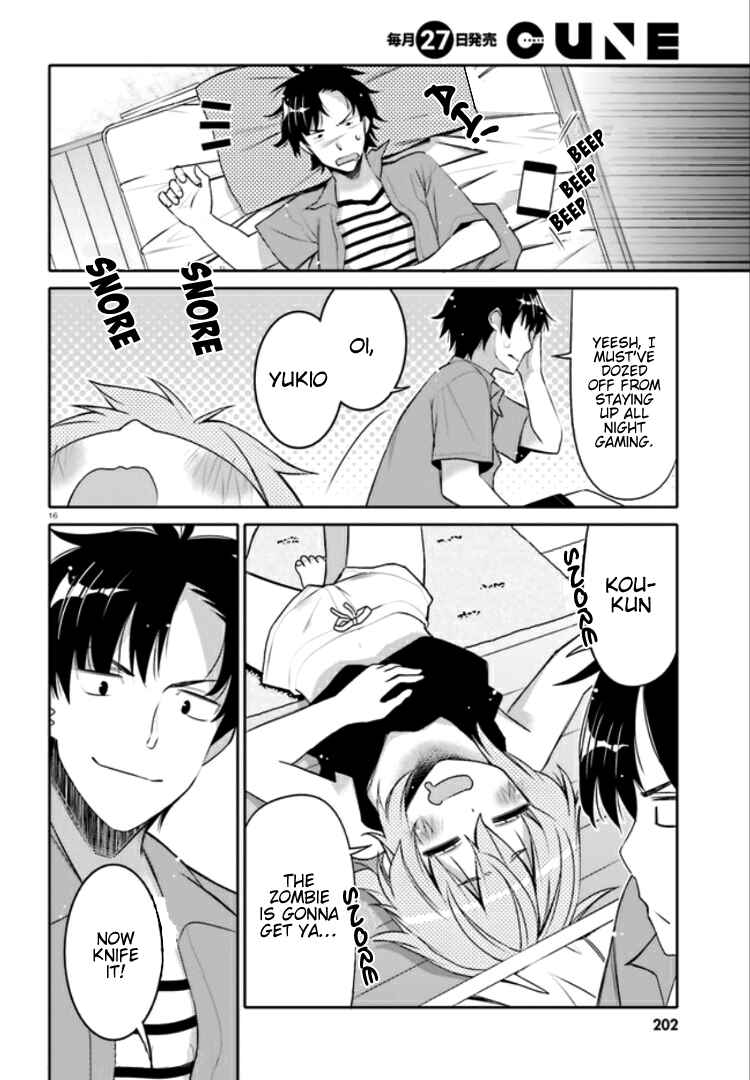 Page 16 Chapter 4 Ore no tomodachi ♂♀ ga kawai sugite komaru!