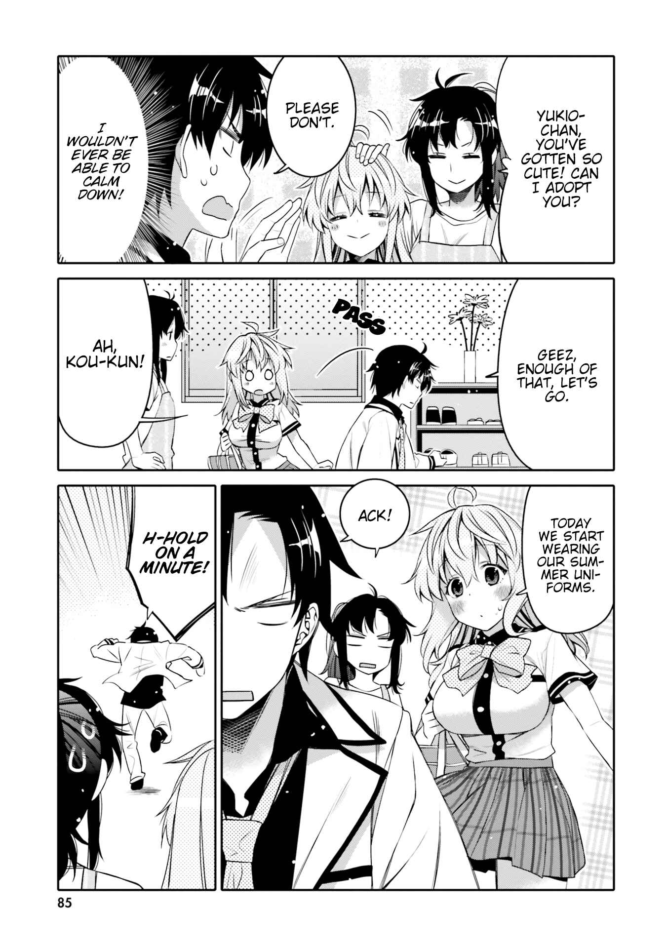 Page 3 Chapter 5 Ore no tomodachi ♂♀ ga kawai sugite komaru!